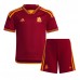 AS Roma Andrea Belotti #11 Domáci Detský futbalový dres 2023-24 Krátky Rukáv (+ trenírky)